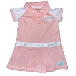 12M Baby Girl Bebe Sports Collared T-Shirt Top//Dress